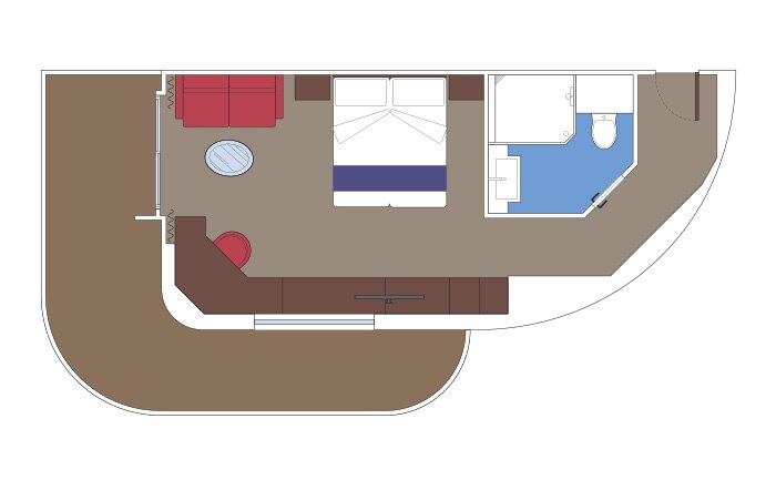 Premium Suite Aurea, MSC Seashore | MSC Cruises Premium Suite Aurea, MSC Seashore | MSC Cruises