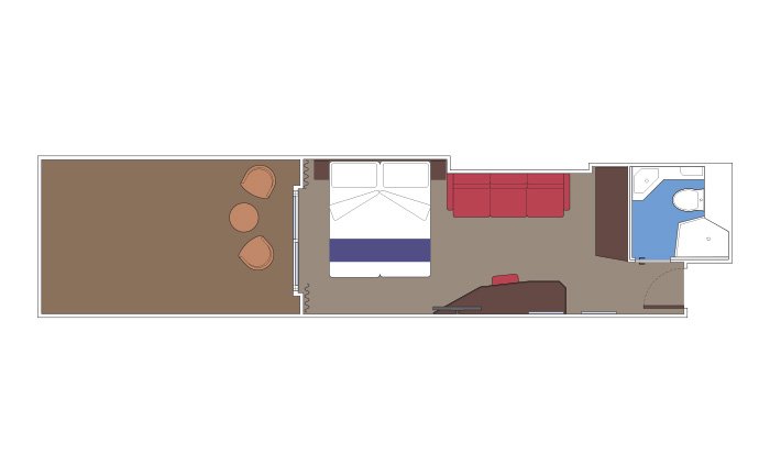 Junior Suite Aurea, MSC Seashore | MSC Cruises Junior Suite Aurea, MSC Seashore | MSC Cruises