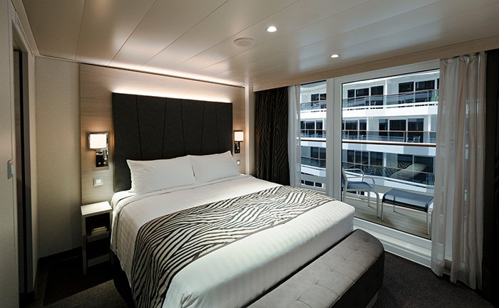 Deluxe Balcony with promenade view, MSC World America | MSC Cruises Deluxe Balcony with promenade view, MSC World America | MSC Cruises