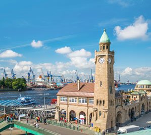 St. Pauli Piers, Pegelturm St. Pauli Piers, Pegelturm