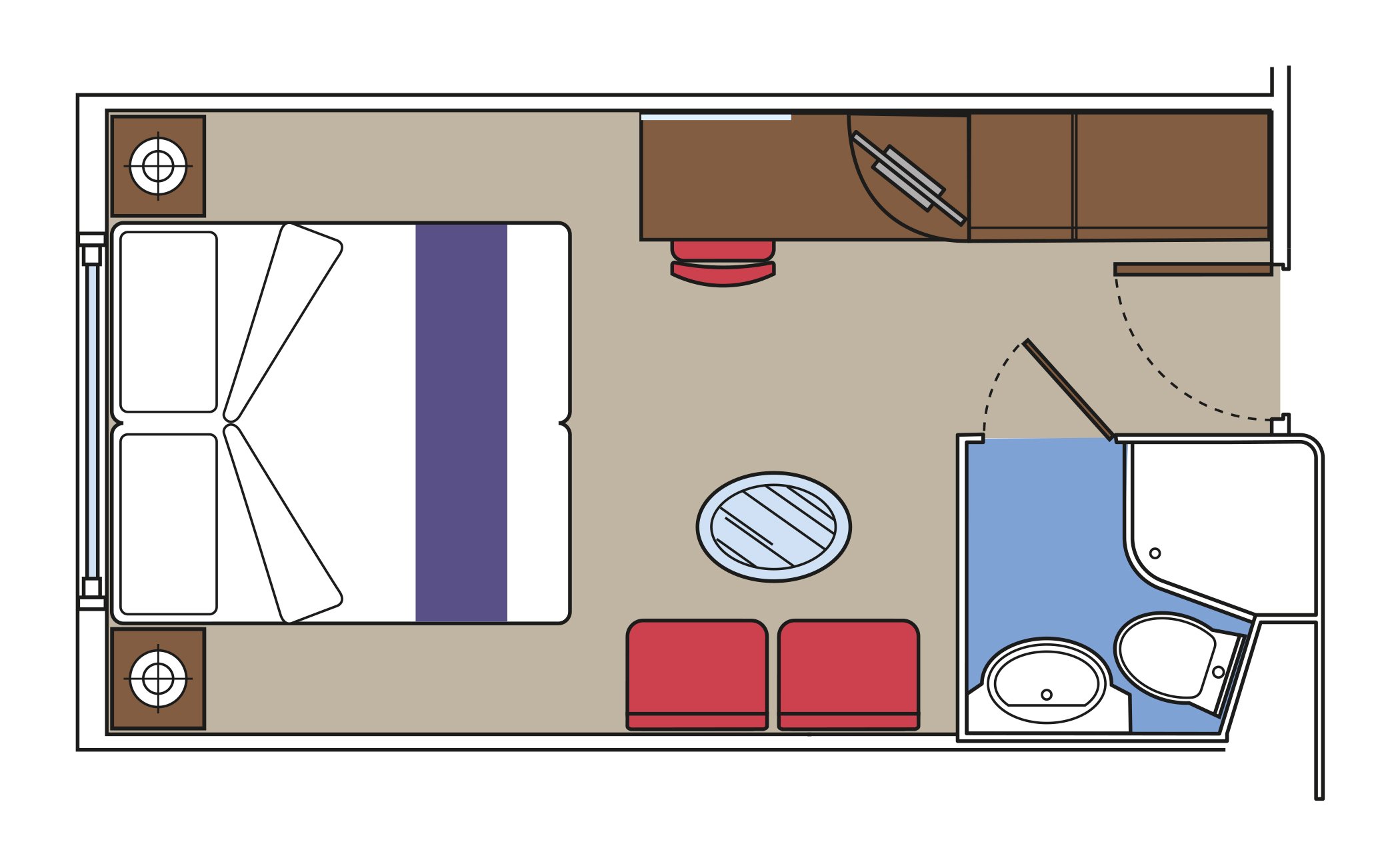 MSC Fantasia Cabin: Ocean View 07 2d MSC Fantasia Cabin: Ocean View 07 2d