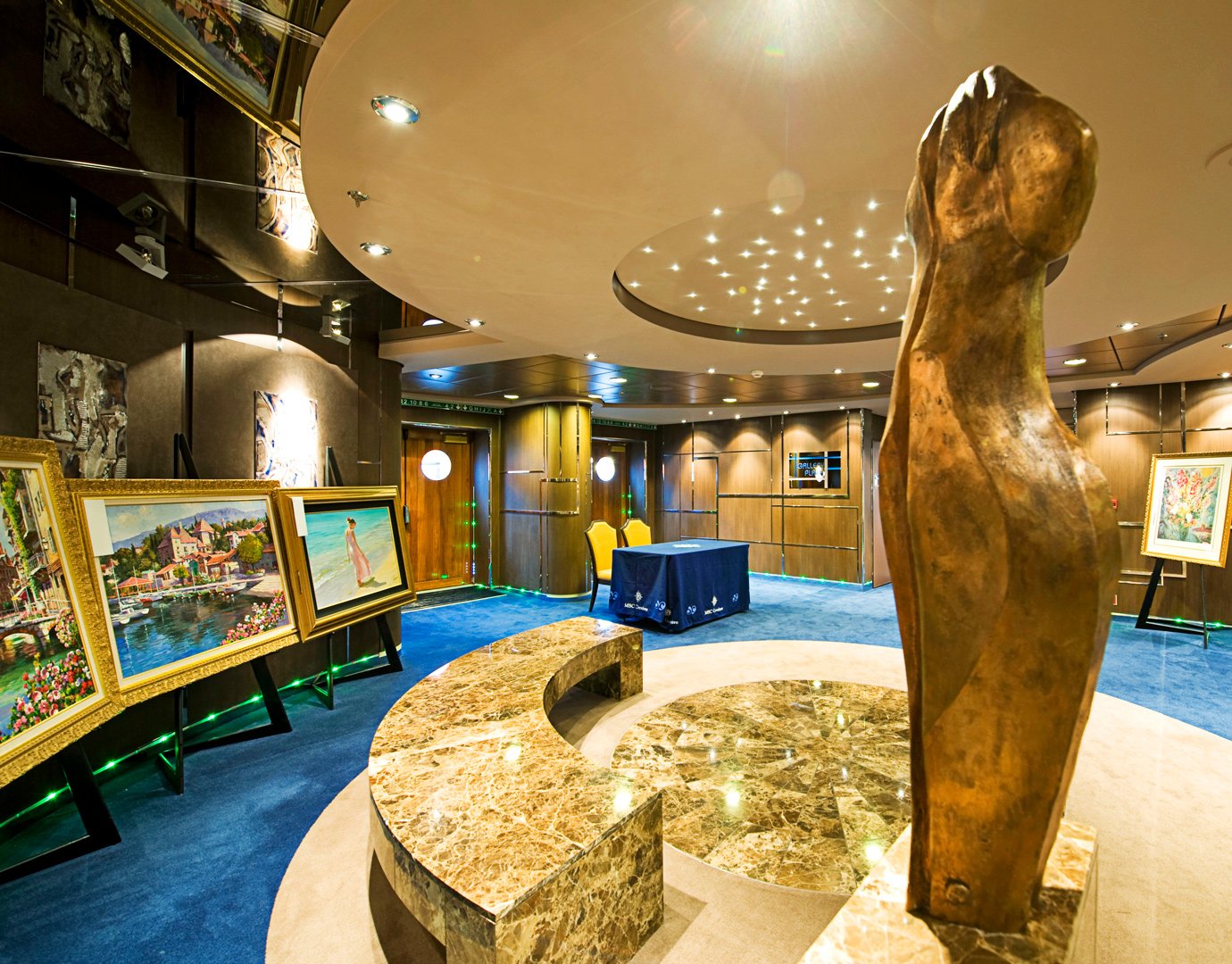 MSC Fantasia Entertainment Gallery Plaza 08 MSC Fantasia Entertainment Gallery Plaza 08