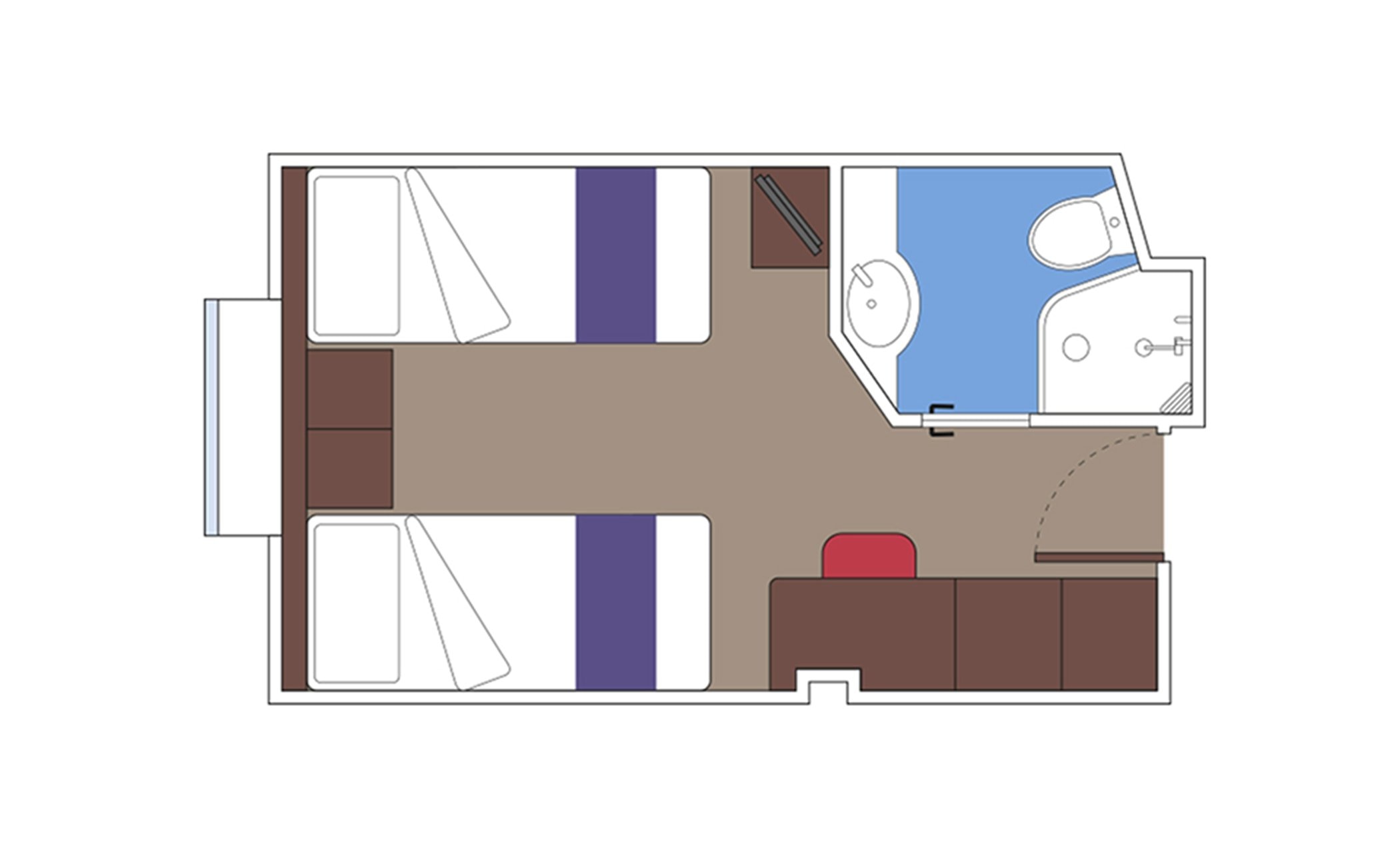 MSC Preziosa Cabin: Ocean View | MSC Cruises MSC Preziosa Cabin: Ocean View | MSC Cruises