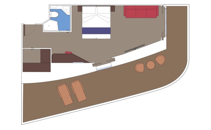 Premium Suite Aurea with Terrace, MSC Seashore | MSC Cruises Premium Suite Aurea with Terrace, MSC Seashore | MSC Cruises