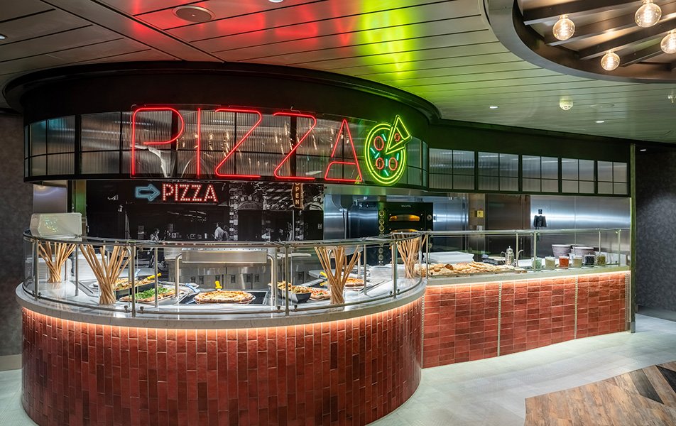 Pizza & Burger, MSC World Asia | MSC Cruises Pizza & Burger, MSC World Asia | MSC Cruises
