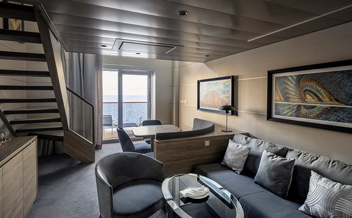 MSC WORLD EUROPA Yacht Club duplex suite MSC WORLD EUROPA Yacht Club duplex suite