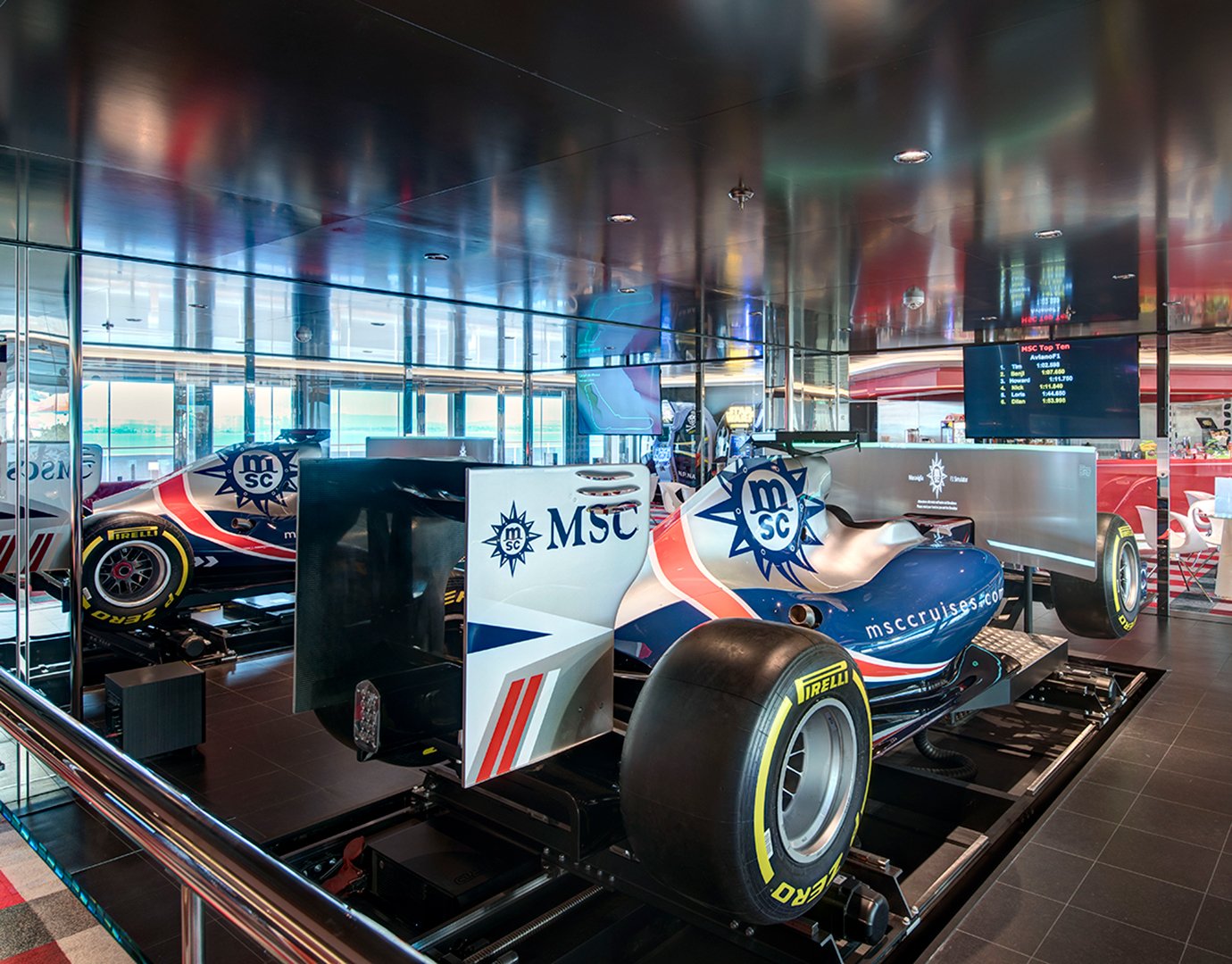 F1 Simulator MSC Cruises F1 Simulator MSC Cruises