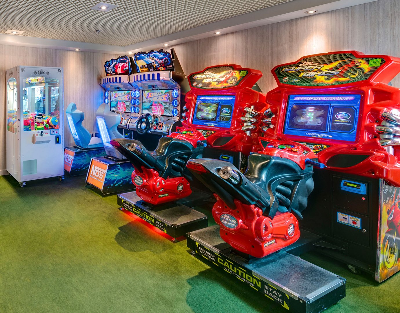 MSC Sinfonia Entertainment Virtual Arcade 05 MSC Sinfonia Entertainment Virtual Arcade 05